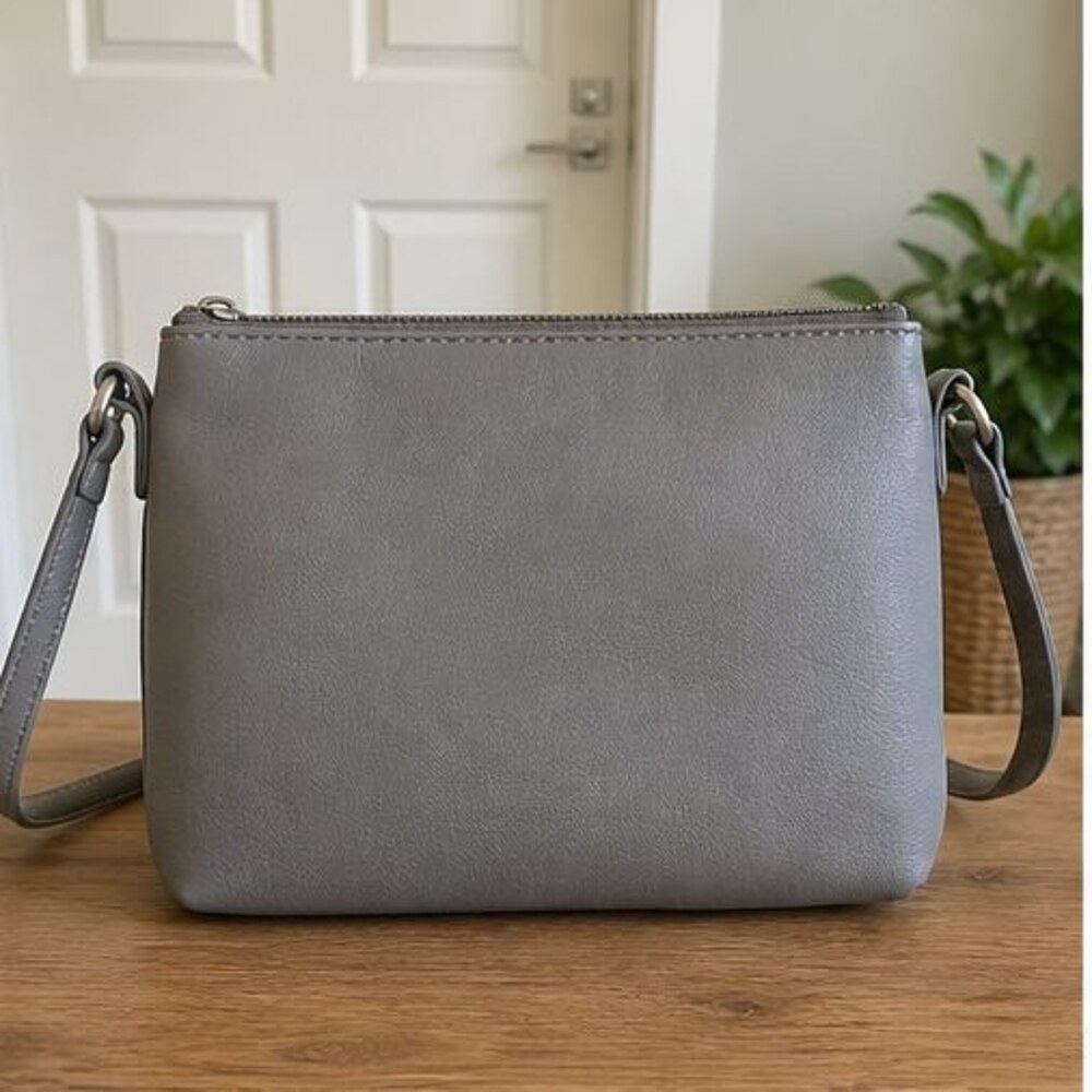 Stone Zip Crossbody Bag